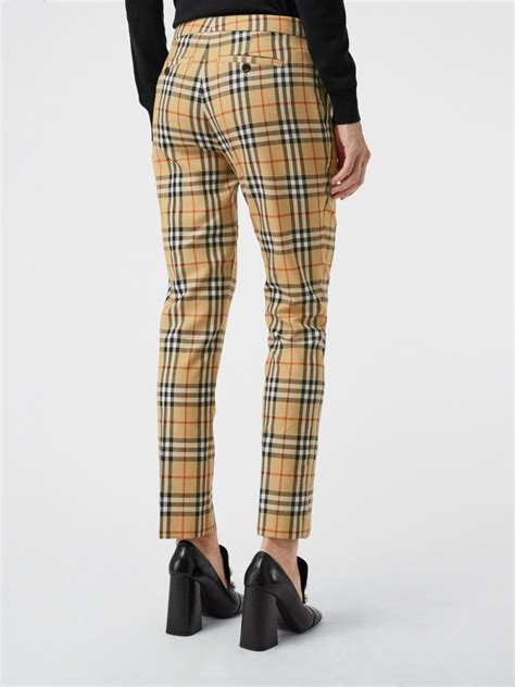 burberry trousers for women